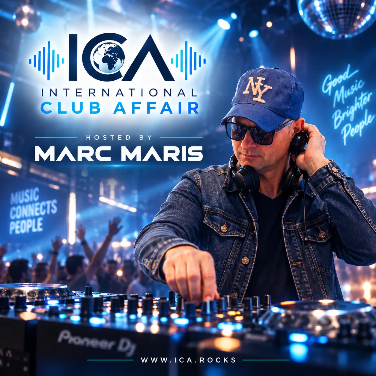 Marc Maris DJing at International Club Affair