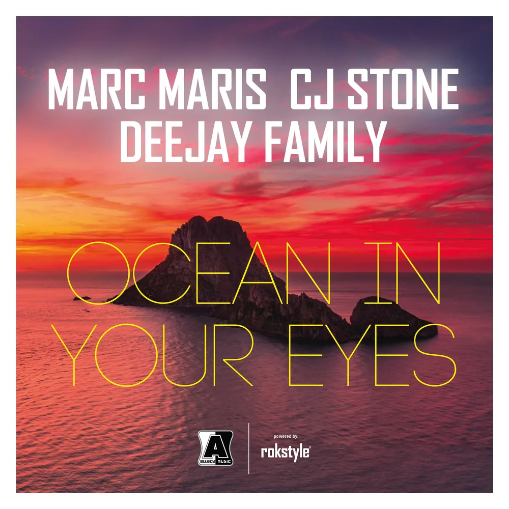 Marc Maris x CJ Stone x Deejay Family – Ocean in Your Eyes cover artwork